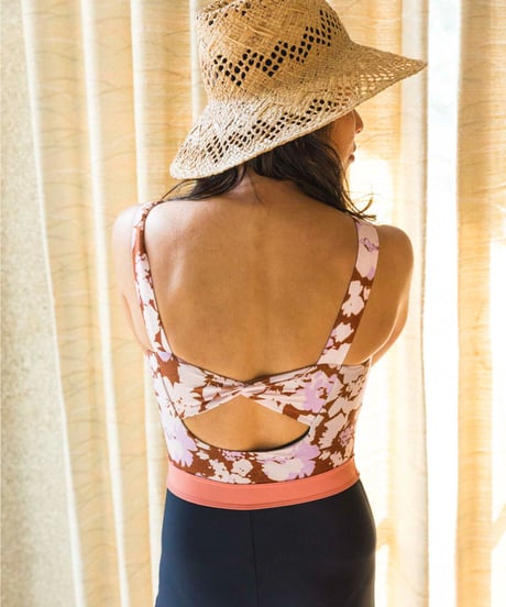 BACK DESIGN　BODYSUIT/    color;flower