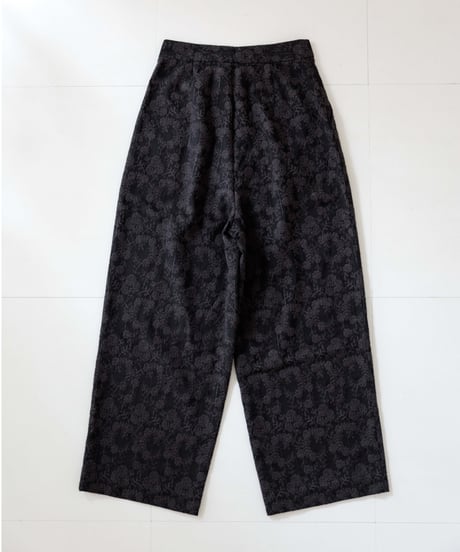 Embroidery Piping Pants