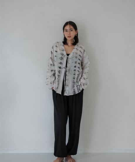 【beej×GLASSY  SEA】Bundledie Loose Shirts