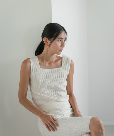 Textured Knit Tanktop