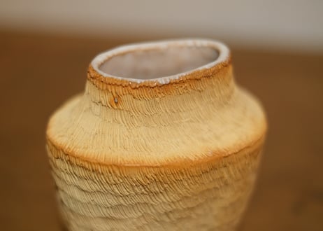 毛並みの花器　田川舞