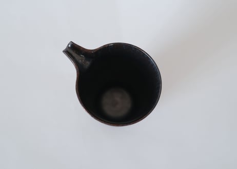 覆黒銀雨彩片口　中村譲司
