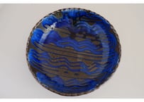 スリップウェア楕円鉢(大) 十場天伸 | Rohan