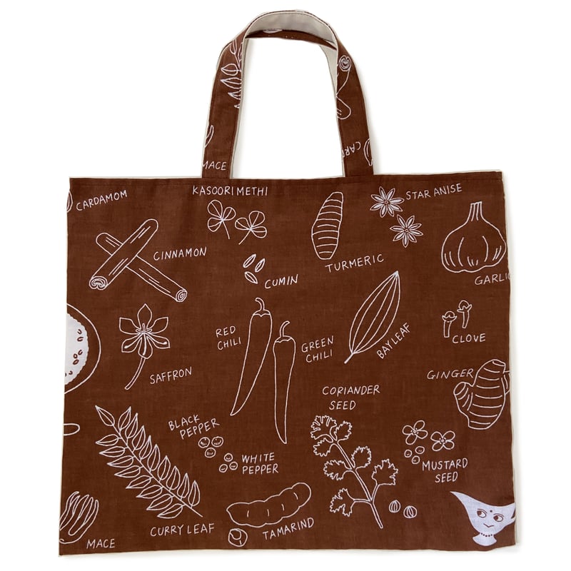 CURRY(カレー) トートバッグ | 竹永絵里 ONLINE shop