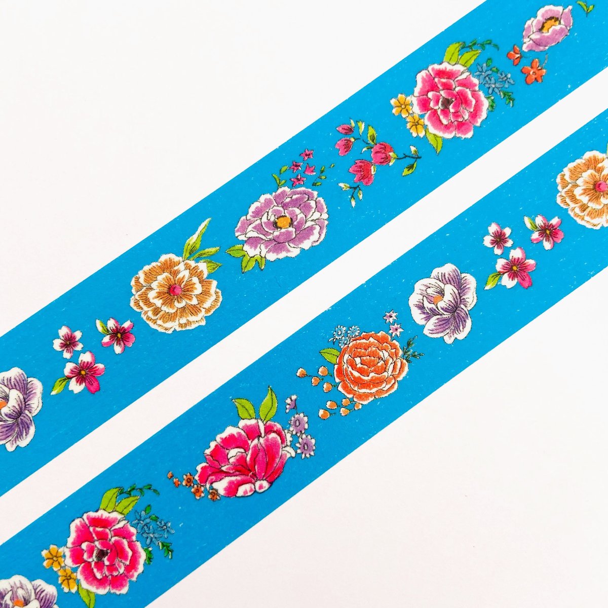 台湾花布・マスキングテープ(青) | 竹永絵里 ONLINE shop