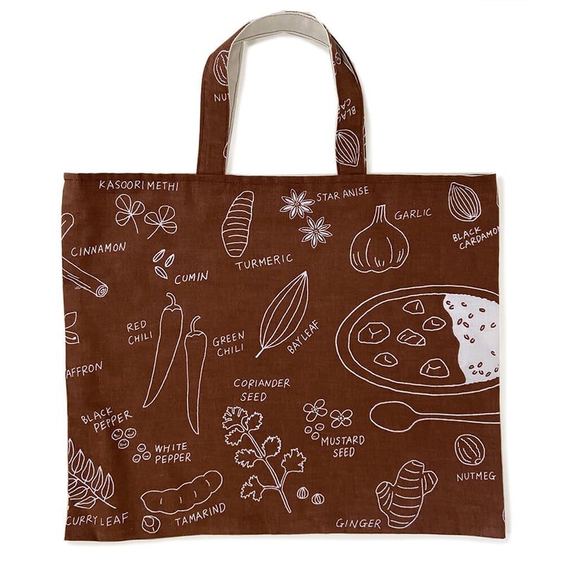 CURRY(カレー) トートバッグ | 竹永絵里 ONLINE shop