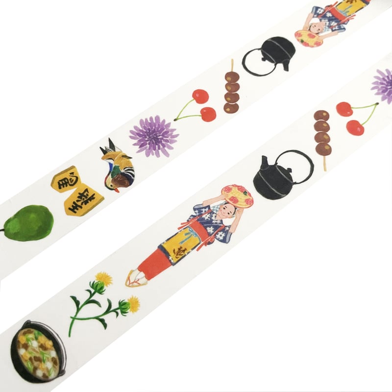 山形マスキングテープ | Yamagata washi tape | 山形遮蔽膠帶 | 竹永絵