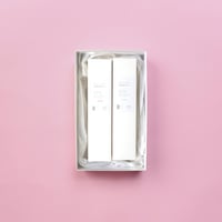 髪のコンディションを整える  美髪枕カバーセット【朱鷺色（薄ピンク）× 水色】
