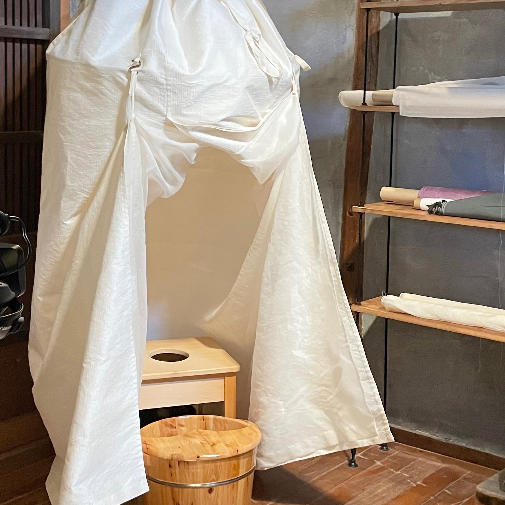 ⭐︎RN35さん専用⭐︎ハーブテント　青　二重構造　鍋付き　温活　サロン使用可 城端絹ハーブテント体験30分チケット | ヨハナス｜JOHANAS 公式