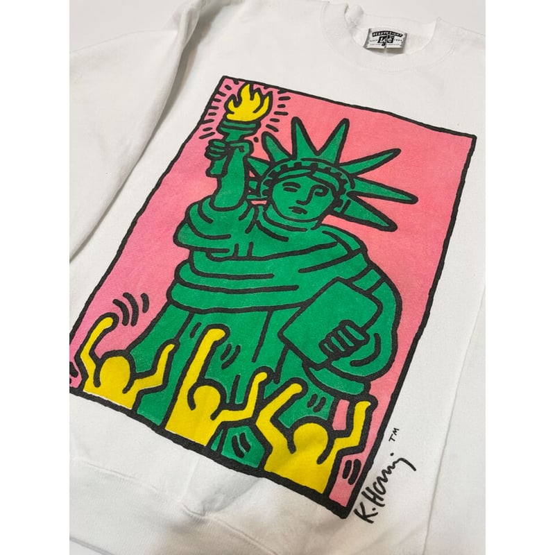 80s Keith Haring SWEAT MADE IN USA 🇺🇸 Size L | 80s Keith Haring SWEAT MADE IN USA 🇺🇸 Size L |