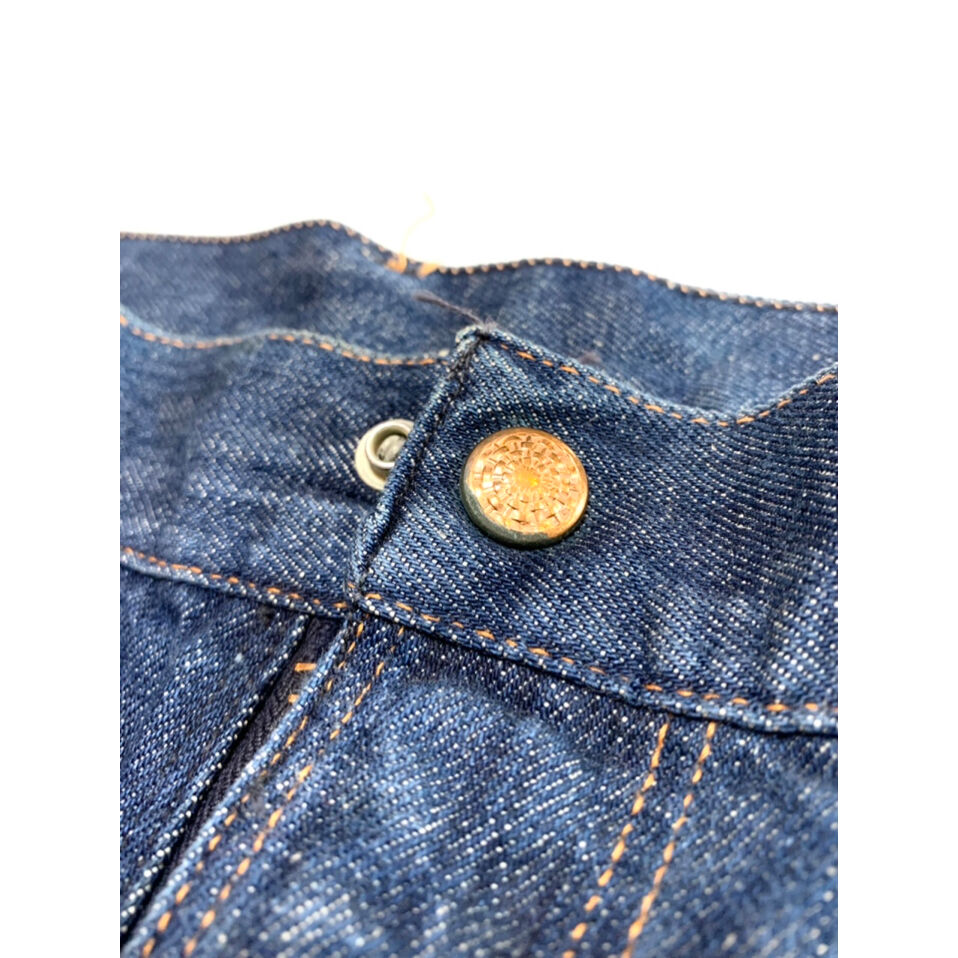 50s Unknown DENIM PAINTER PANTS Size W35L30 | K