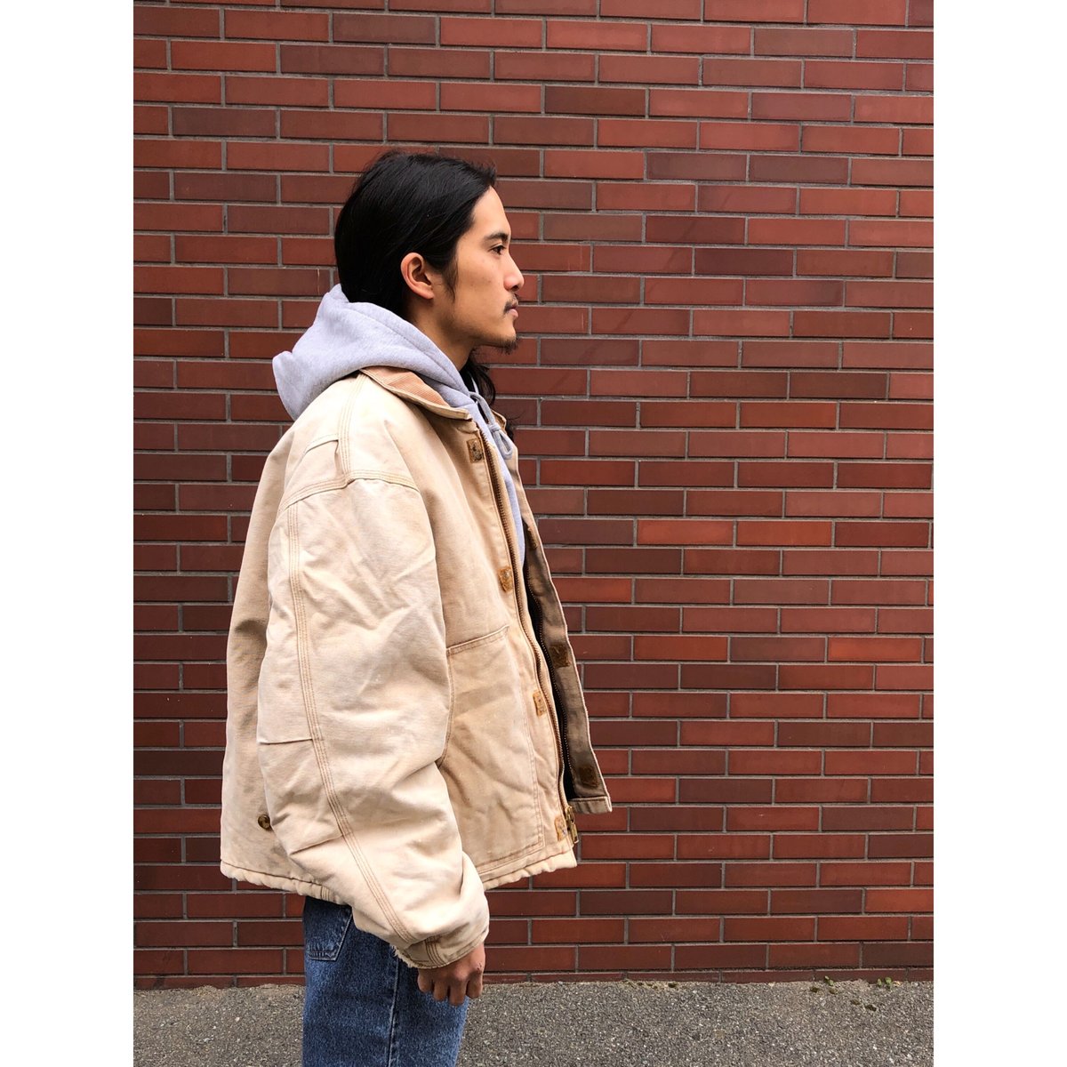 90s carhartt DUCK TRADITIONAL JACKET Size 42〜44