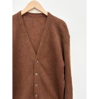 60s〜 Unknown ALPACA CARDIGAN Size L程