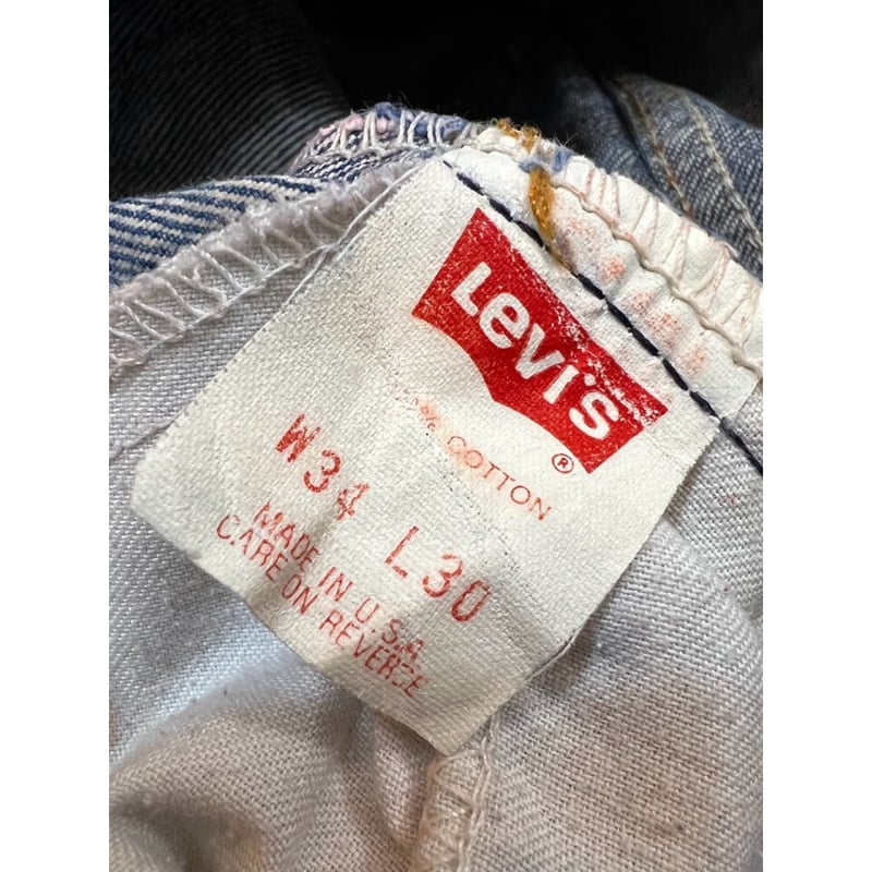 MADE IN USA Levis 505 W34 良雰囲気 ✨USA製！w34 ホワイトオーク