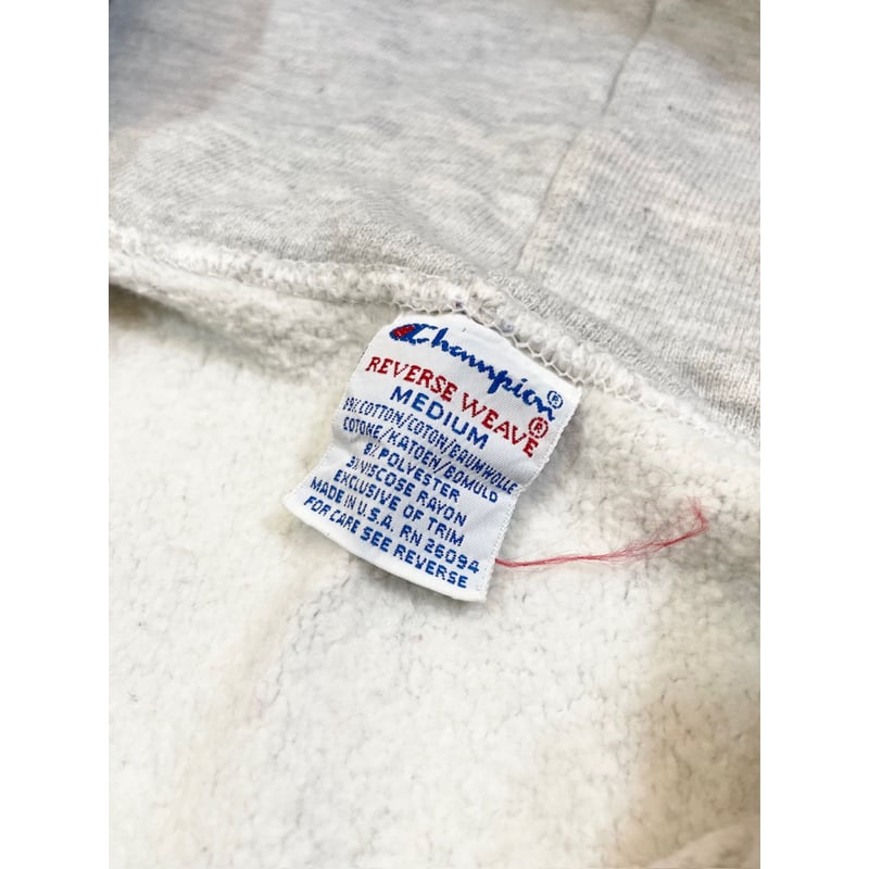 90s Champion REVERSE WEAVE FULLSNAP HOODIE MADE
