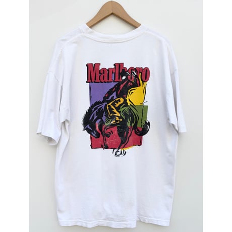 90s Marlboro PRINT Tee MADE IN USA 🇺🇸 Size XL