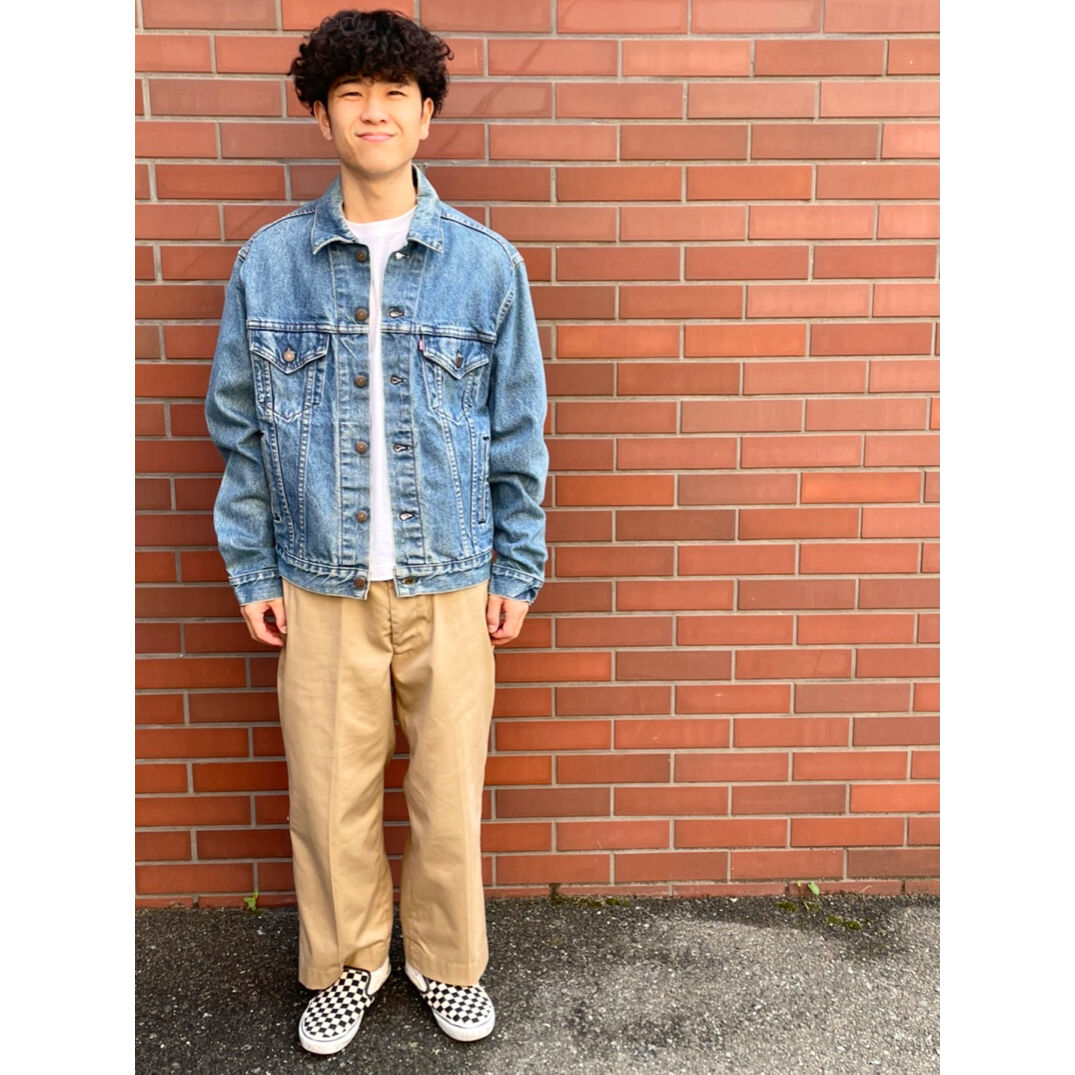 〈Levi’s〉70506 80s USA製 44デニムジャケット リーバイス デッドストック☆80s USA製 Levi'sリーバイス 70506 0217 デニム