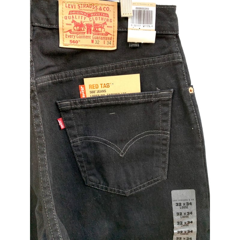 【90’s】Levi’s 603 black denim デッドストック