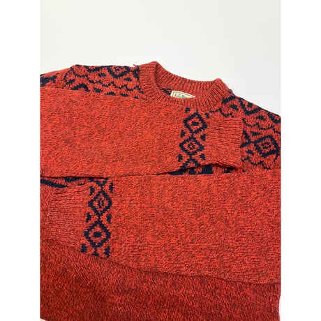80s L.L.Bean WOOL KNIT MADE IN USA🇺🇸 Size M