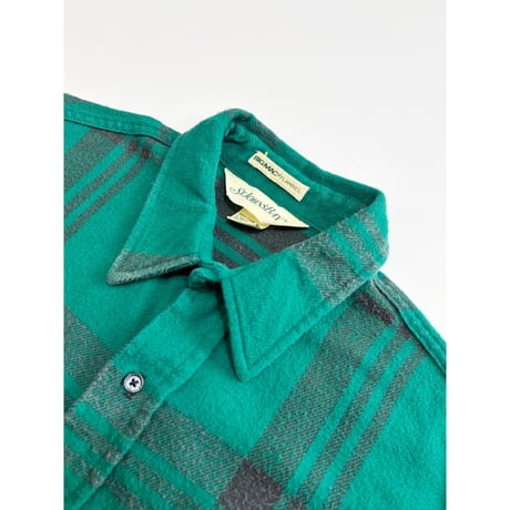 80s ST.JOHN'S BAY FLANNEL SHIRT MADE IN USA 🇺🇸 Size L