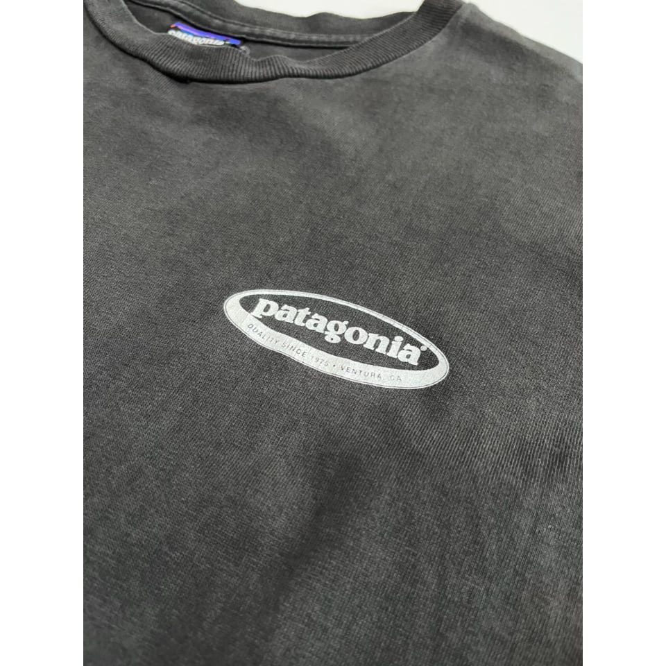 90s patagonia パタゴニア ロンt usa リズム　オーバルロゴ 90s Patagonia 