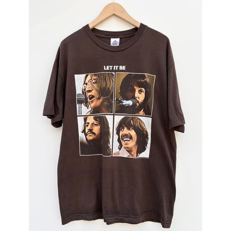 00s BEATLES "LET IT BE" Tee Size L