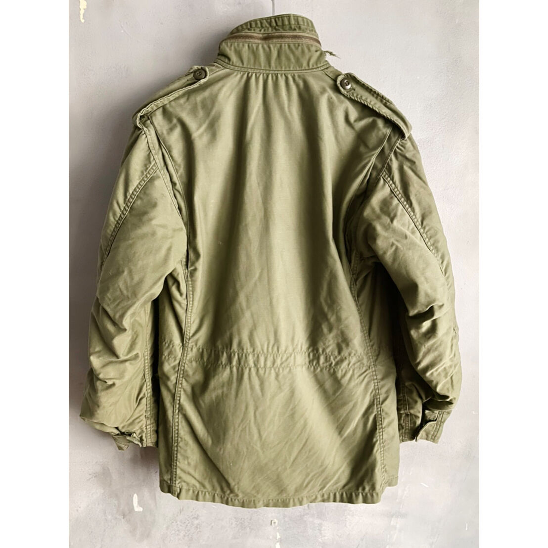 70s US ARMY M-65 FIELD JACKET WITH LINER Size M