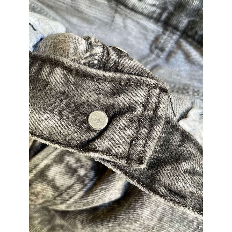 80s Levi's 501-0686 BLACK CHEMICAL DENIM PANTS