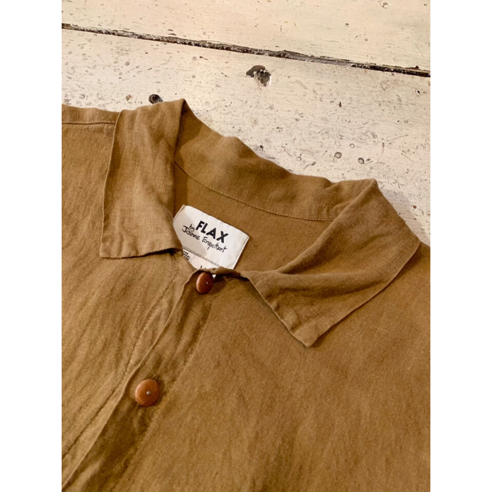 90s FLAX LINEN SHIRT Size L | KORDS
