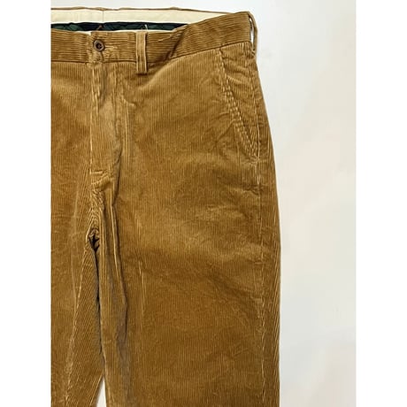 90s Ralph Lauren "SUFFIELD PANTS" CORDUROY PANTS Size W34L32→W33L28