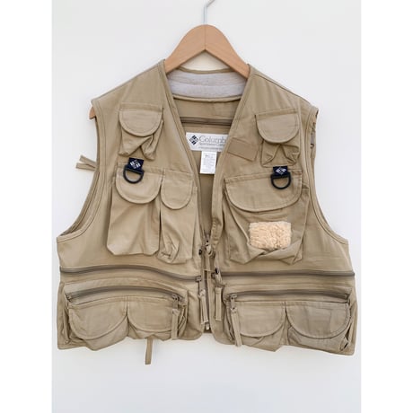 90s Columbia PFG FISHING VEST Size L