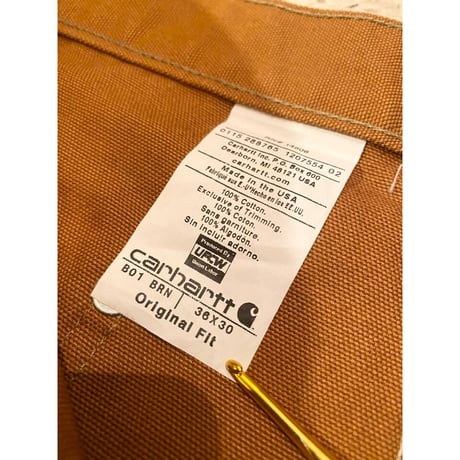 00s carhartt DOUBLE KNEE PAINTER PANTS MADE IN USA 🇺🇸 Size W36L30→W35L30
