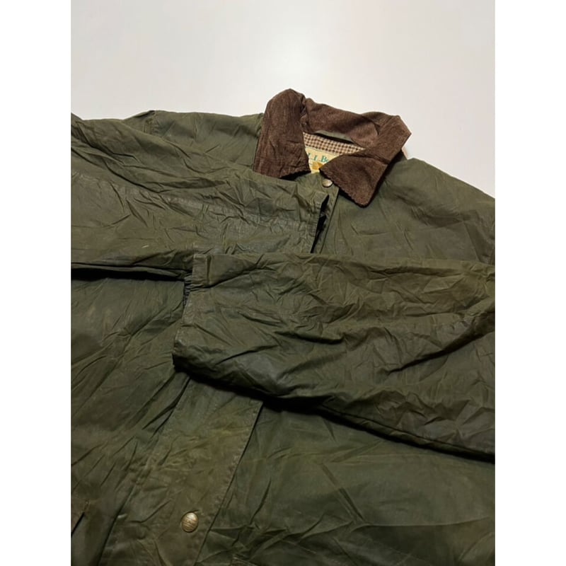 llbean A-2タイプオイルドジャケット TIROLER LODEN裏地付き llbean A-2タイプオイルドジャケット TIROLER LODEN裏地付き