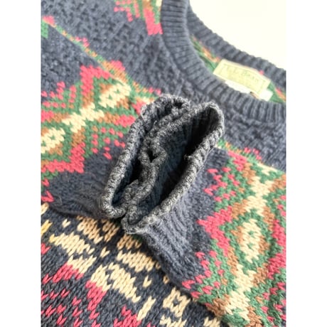 80s L.L.Bean COTTON KNIT MADE IN USA 🇺🇸 Size L
