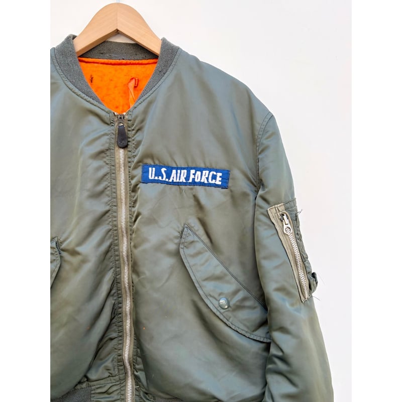 70s USAF L-2B J-7448J FLIGHT JACKET Size LARGE