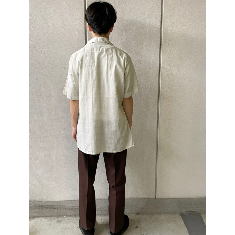 60s ARROW S/S OPEN COLLAR SHIRT MADE IN USA 🇺🇸