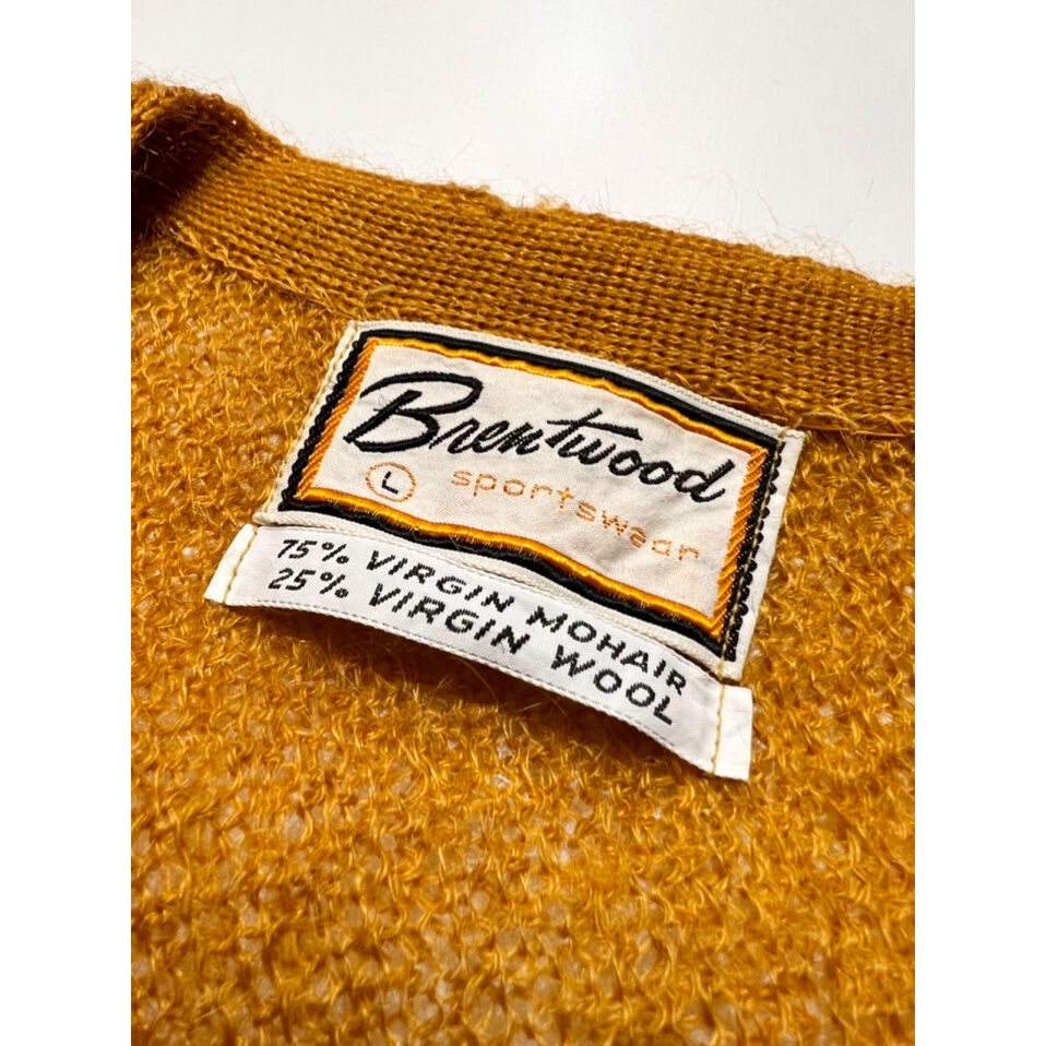 60s Brentwood MOHAIR CARDIGAN Size L | KORDS 60s Brentwood MOHAIR CARDIGAN Size L | KORDS