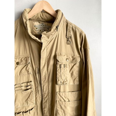 80s BANANA REPUBLIC "SAFARI&TRAVEL CLOTHING" SAFARI JACKET Size L