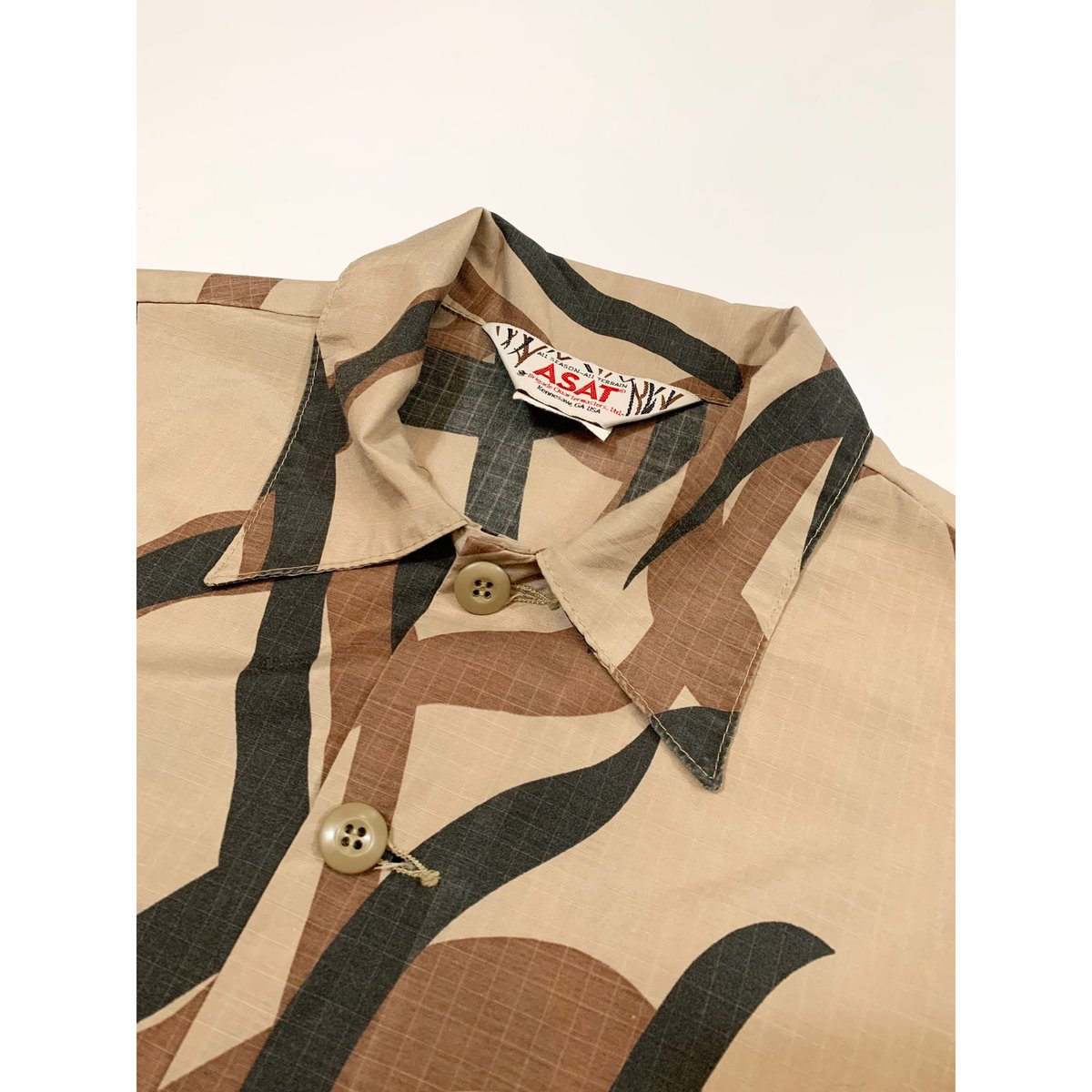 90s ASAT TRIBAL CAMO SHIRT MADE IN USA 🇺🇸 Size 90s ASAT TRIBAL CAMO SHIRT MADE IN USA 🇺🇸 Size