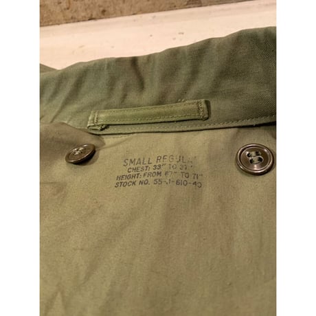 50s US ARMY M-51 FIELD JACKET Size SMALL-REGULAR
