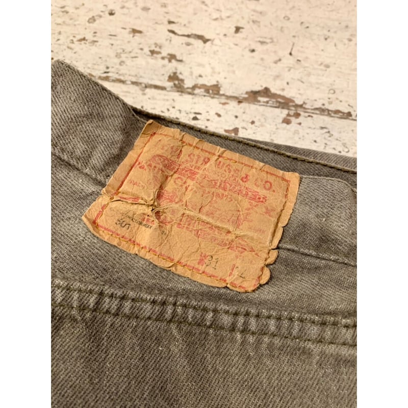 90s Levi's 501-5959 BLACK DENIM PANTS MADE IN U
