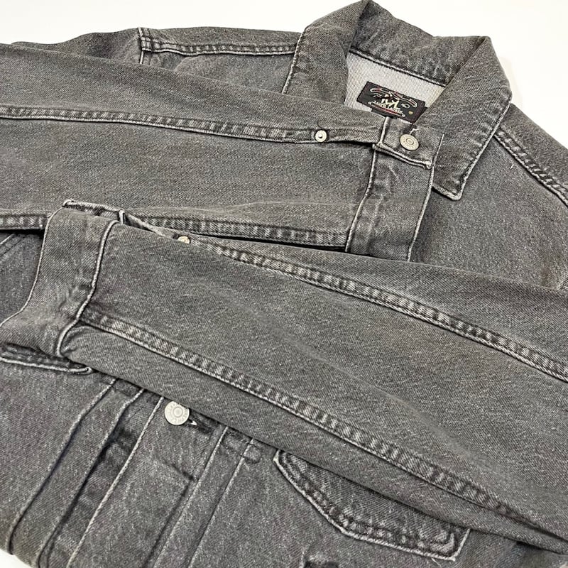 RRL ブラックデニムジャケット USA製/Limited Edition】RRL “Black On Black Denim Jacket” L