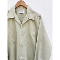 70s TOWNCRAFT OPEN COLLAR SHIRT Size L