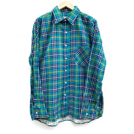 80s AMERICAN EDITION PRINT FLANNEL SHIRT MADE IN USA 🇺🇸 Size L