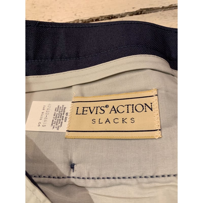 80s DEADSTOCK LEVI'S STA-PREST ACTION SLACKS MA