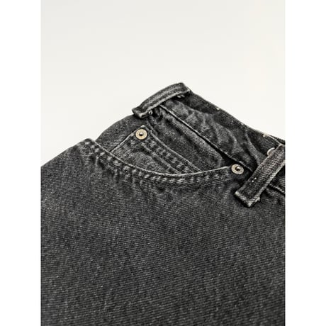 90s Levi’s 550 BLACK DENIM PANTS MADE IN USA 🇺🇸 Size W36L32→W35L30