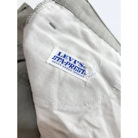 60s Levi's "BIGE" STA-PREST PANTS MADE IN USA 🇺🇸 Size W37L29