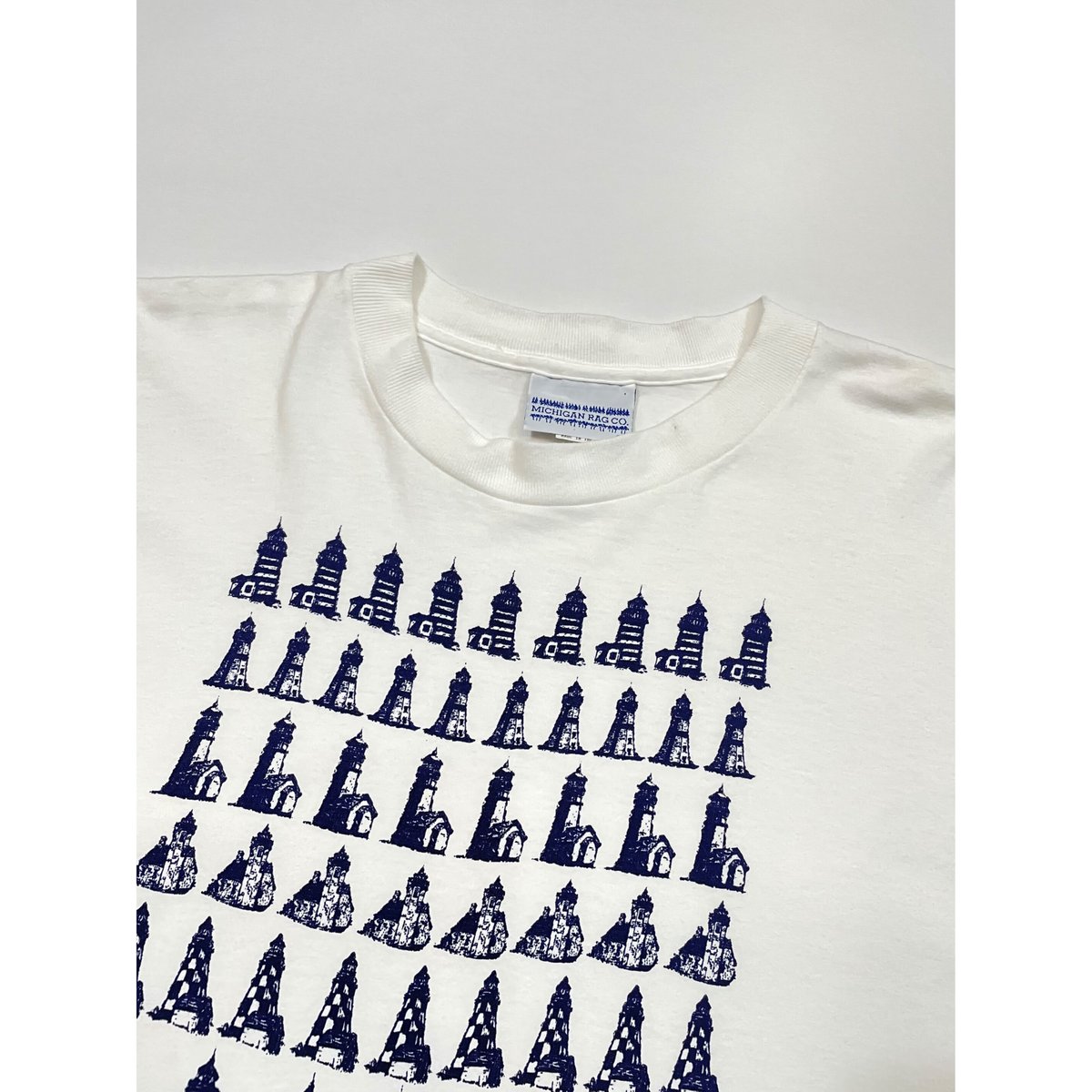 90s MICHIGAN RAG PRINT Tee MADE IN USA 🇺🇸 Size