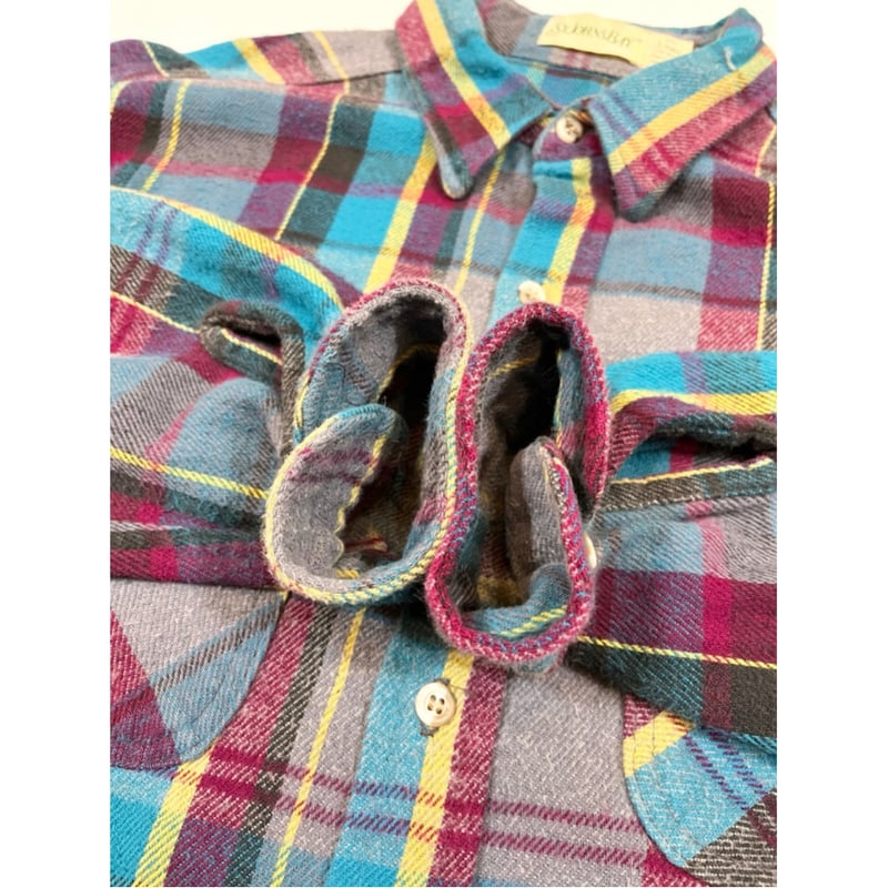 80s ST. JOHN'S BAY FLANNEL SHIRT MADE IN USA 🇺🇸