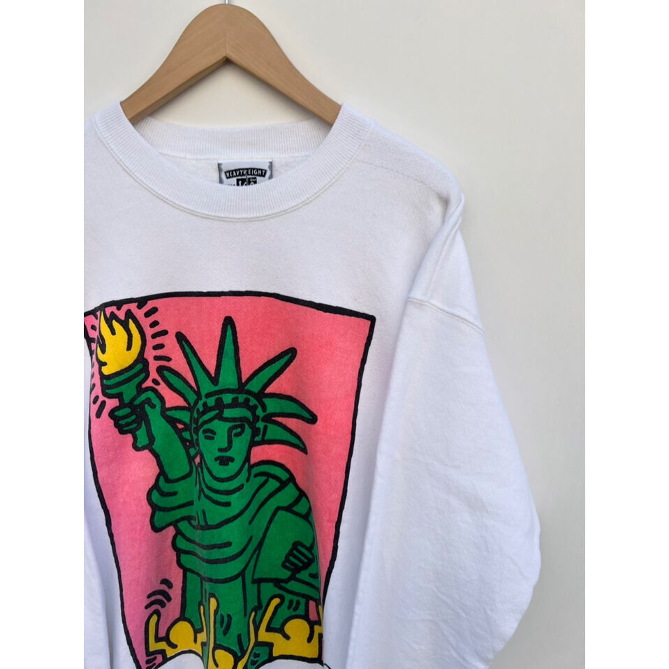 80s Keith Haring SWEAT MADE IN USA 🇺🇸 Size L |